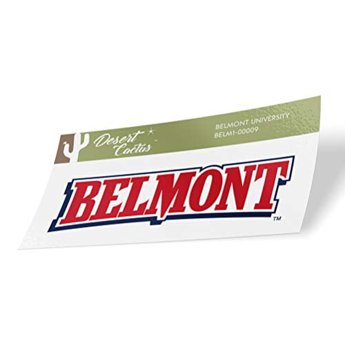 Belmont University Bruins NCAA Vinyl Decal Laptop Water Bottle Car Scrapbook State Boarder Sticker 